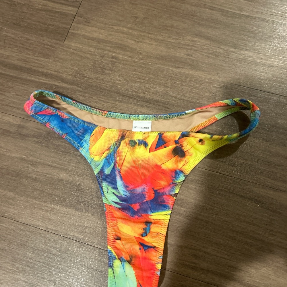 Vibrant Multicolor Women's Swim Bottom